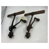 LOT OF (2) MULTIPLE SOCKET CRANK BUGGY WRENCHES