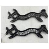 LOT OF (2) 7 1/4" BLACKHAWK CUTOUT WRENCHES