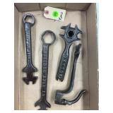 LOT OF (4) BUGGY WRENCHES - DAYTON, NUT HOLDING,