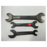 J H WILLIAMS RATCHO WRENCH (3) - 6 1/2" - 9 1/2"