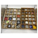 (2) FLATS OF ADVERTISING TAPE MEASURES