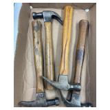 FAVORITE, EASCO, SHAPLEIGH CLAW HAMMERS