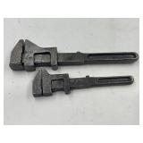 WRIGHT WRENCH CO. QUICK ADJUST NUT WRENCHES (2) -