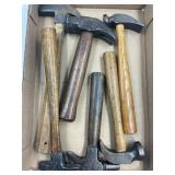 3 HORSESHOEING HAMMERS, HOMEMADE HEAVY HAMMER,