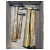 MOUNT BRASS TACK, SMALL TACK, BLACKSMTIH CHISEL W/