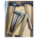 HOOP SETTING, BLACKSMITH MADE COBBLER, 3 UNMARKED