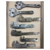 LOT OF (7) MISCELLANEOUS SMALL WRENCHES
