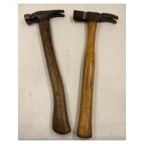 2 LARGE NAIL HOLDING HAMMERS