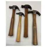 LAKESIDE, CAPEWELL, STANLEY CLAW HAMMERS, &
