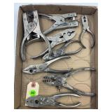 LOT OF PLIERS