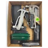 LOT OF COMBINATION MULTI TOOLS