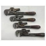 H. D. SMITH & CO. PERFECT HANDLE PIPE WRENCHES