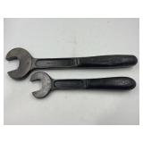 H. D. SMITH & CO. OPEN END NUT WRENCHES - BROWN
