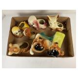 FLAT OF VINTAGE CERAMIC PLANTERS