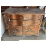 3 DRAWER CURVED FRONT BUFFET SERVER - 23" X