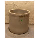 3 GALLON PRIMITIVE STONEWARE CROCK