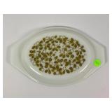 PYREX VERDE GREEN OLIVE CASSEROLE LID - 943C35
