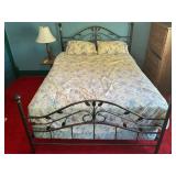 QUEEN SIZE METAL BED FRAME (HEADBOARD & FOOTBOARD)