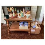 HOLLAND MOLD CERAMIC NATIVITY SET WITH ANGELS AND