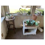 REMAINDER ON FRONT PORCH - PLANTERS, COUCH,