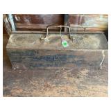 METAL PORTABLE TOOL BOX WITH CONTENTS - CRAFTSMAN