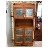 KITCHEN FARM STYLE PIE SAFE - 69" X 30" X 13"