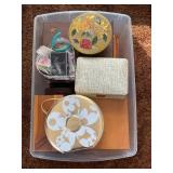 LARGE TOTE FULL OF JEWELRY BOXES FULL OF ESTATE
