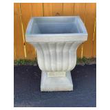 LARGE COMPOSITE PLANTER - 28" X 22" X 22"