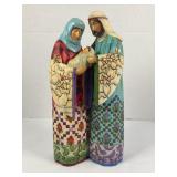 JIM SHORE "BLESSED FAMILY" HOLY FAMILY FIGURINE IN