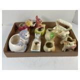 FLAT OF VINTAGE CERAMIC PLANTERS