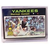 1971 Topps Baseball Thurman Munson ROOKIE CARD