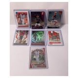 Lot of (7) Jamarr Chase Cincinnati Bengals Footb
