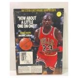 Rare Michael Jordan Wheaties Shoot Hoops Basket-