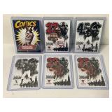 Lot of (6) Michael Jordan Chicago Bulls Custom