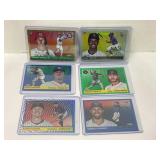 Lot of (6) 2025 Topps Chrome Platinum Anniversary
