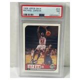 1998 Upper Deck Michael Jordan PSA 7 Basketball