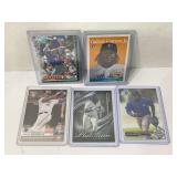Lot of (5) Vladimir Guerrero Jr. ROOKIE CARDS