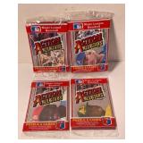 Lot of (4) Packs of 1983 Donruss Action All Stars