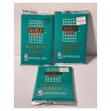 Lot of (3) SEALED 1990-91 Skybox Inaugural Edition