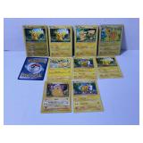 Lot of (10) 2015 Pokemon "Picachu" Trading Cards