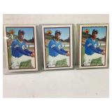 Lot of (3) 1989 Bowman Baseball Ken Griffey Jr.