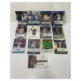 Lot of (13) NBA & Prism Vintage & Current Auto-