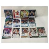 Lot of (13) NBA & Prism Vintage & Current Auto-