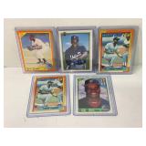 Lot of (5) Frank Thomas Chicago White Sox ROOKIE