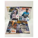 Lot of (5) Ken Griffey Jr. Publications Becketts