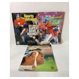 Lot of (3) John Elway Denver Broncos Sports Illu