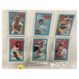 Lot of (6) 1971 Topps 3-D Superstars