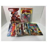 Box of (30) Various Marvel, DC Comics, and other