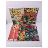 Lot of (7) VIntage Comic Books Dc Comics, other