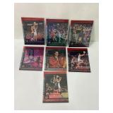 Lot of (7) 2025 Caitlin Clark Collection RED HOLO